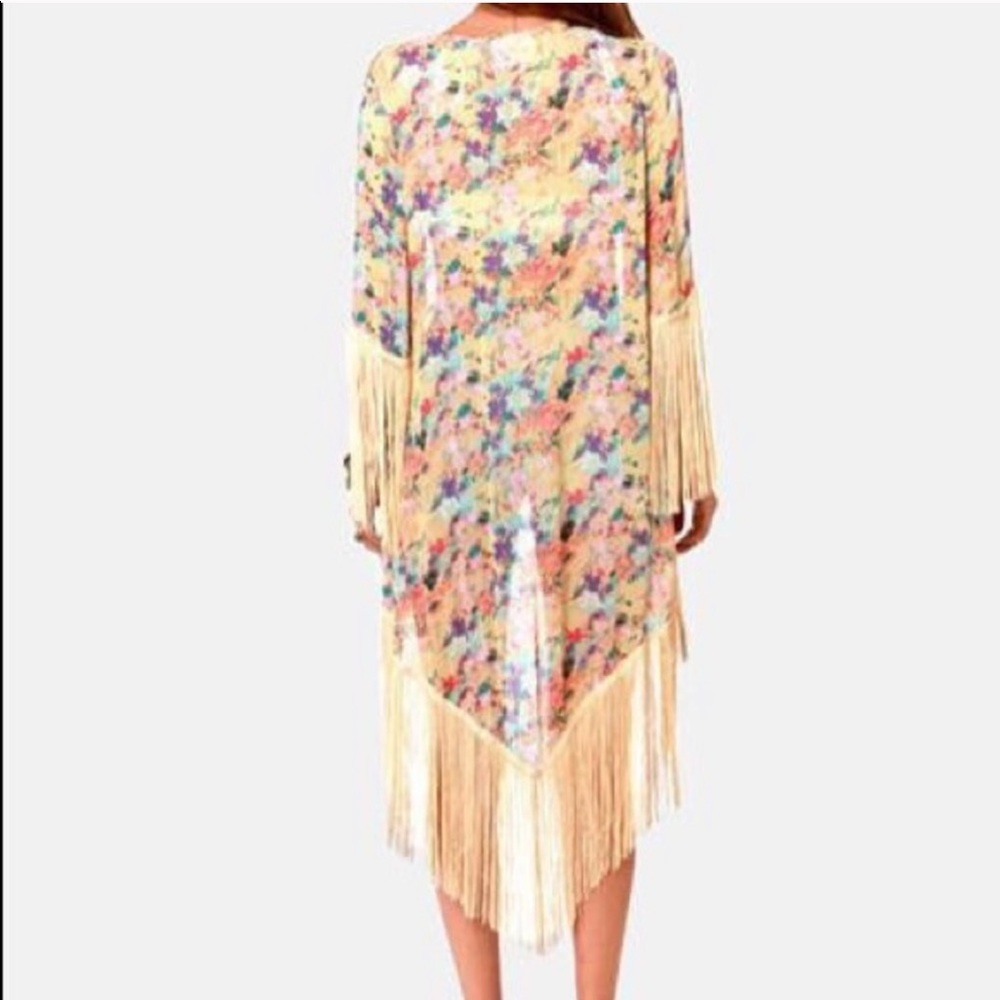 MINKPINK Floral Kimono